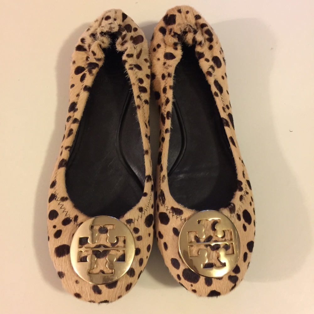Tory Burch Minnie Flats Cheetah